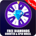 Free Diamonds Spin Wheel for Mobile Legend Tips आइकन