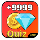 Diamonds Free Fire Quiz and Tricks icon