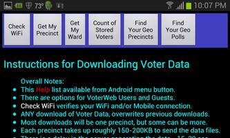 VoterWeb 2013 स्क्रीनशॉट 3