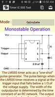 CI de temporisateur 555 Outil capture d'écran 1