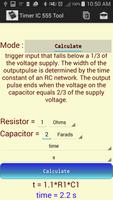 CI de temporisateur 555 Outil capture d'écran 2