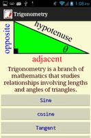 Trigonometry poster
