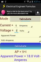 Electrical Engineer Formulas تصوير الشاشة 2