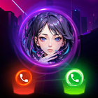 Call Screen Theme: Color Phone ikona