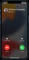 برنامه‌نما iOS 17 Call Screen Dialer عکس از صفحه