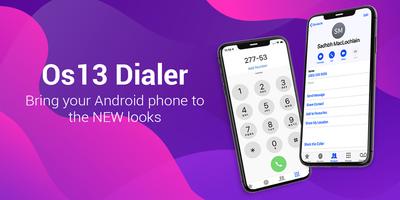 Phone Dialer style OS Affiche