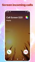 Call Screen Galaxy S20 - Color اسکرین شاٹ 1