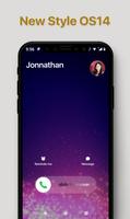 Call screen themes iOS 16 الملصق