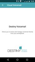 Destiny Visual Voicemail capture d'écran 1