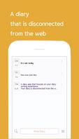 Diary that is securely saved locally - DAYPOP screenshot 1