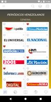 Periódicos Venezolanos Affiche