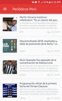 Periódicos Perú capture d'écran 1