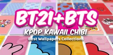 xxBT2Ixx Wallpaper + Kpop Chibi Kawaii version