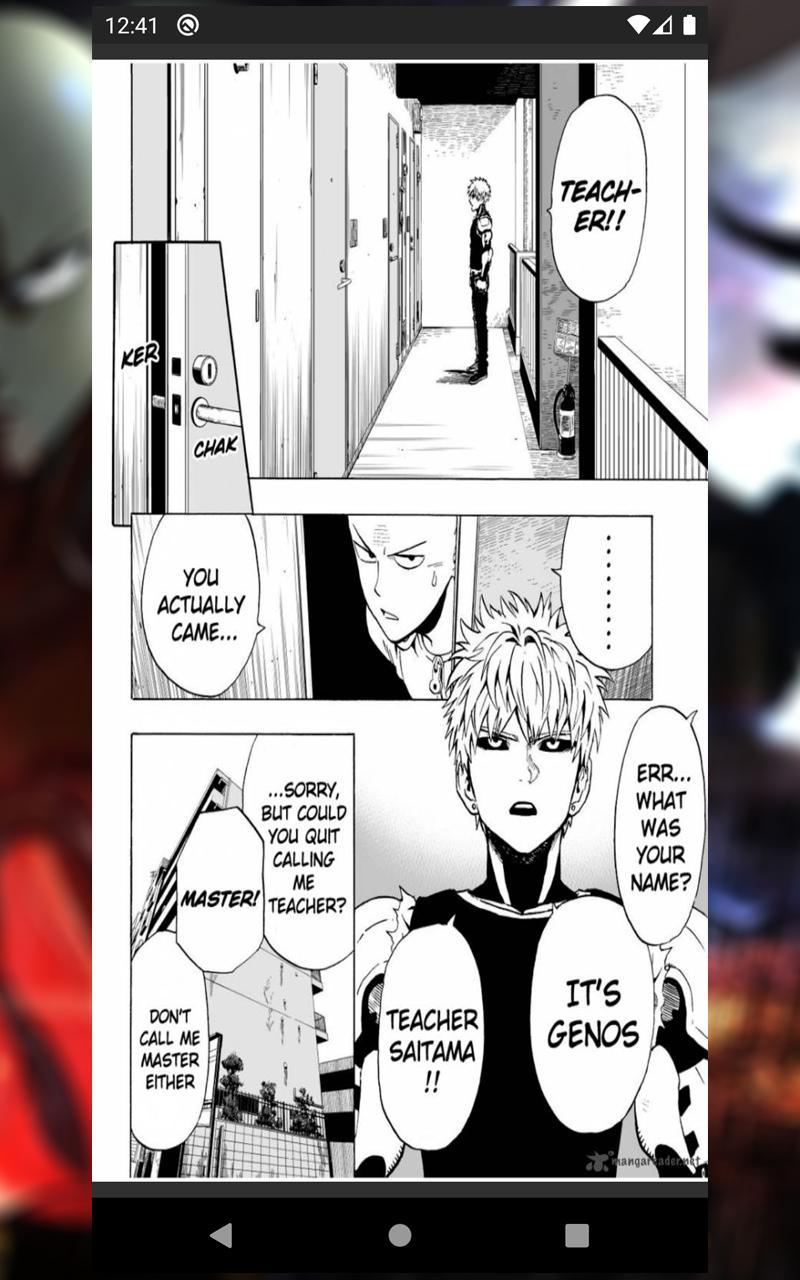 One Punch Man Manga Chapters APK for Android Download