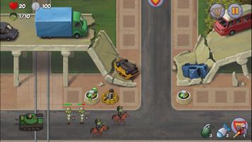 Poster Zombie Town Defense