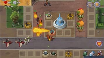 Zombie Town Survival Defense screenshot 1