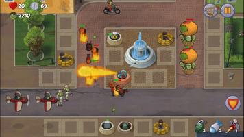 Zombie Town Defense تصوير الشاشة 1