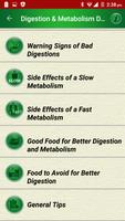 Healthy Digestion Foods Diet captura de pantalla 1