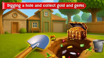 Fun Gold Miner: Mining Games poster