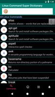 Linux Command Super Dictionary Plakat