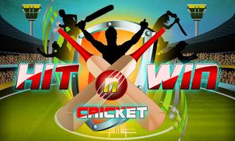 Poster Hit N Win Cricket