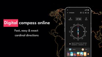 1 Schermata Real Compass: Direction Finder