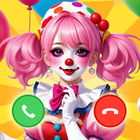 Clown Call & Fun Chat আইকন