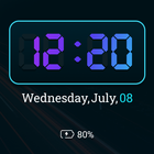 آیکون‌ Digital Clock - Smart Watch BG