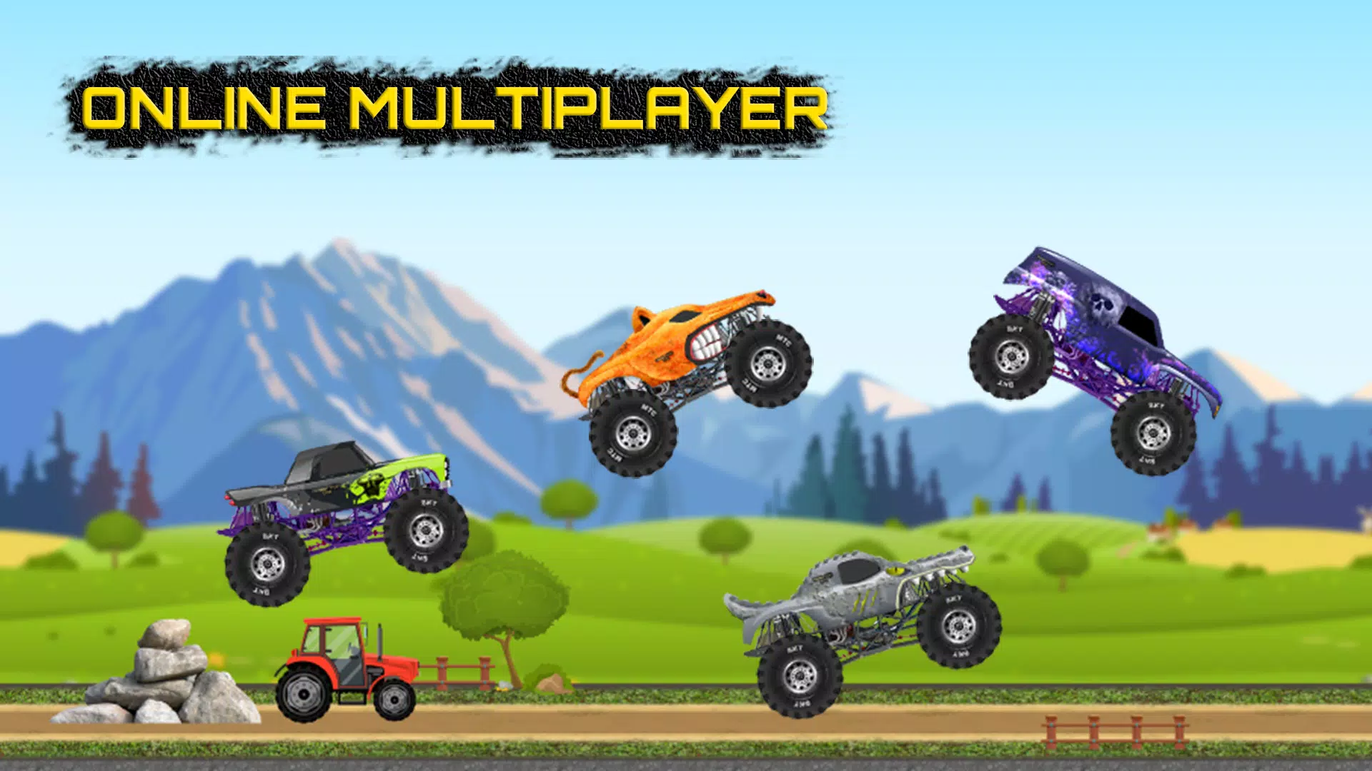 Ultimate Racing: Monster Truck android iOS apk download for free