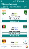 Criczon live score पोस्टर