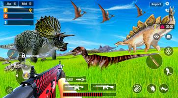Juego de dinosaurios cazador captura de pantalla 1