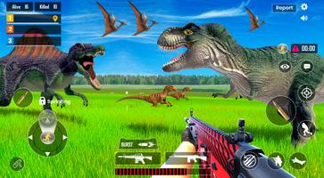 Juego de dinosaurios cazador captura de pantalla 2