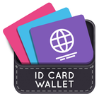 Porte-cartes d'identité icône