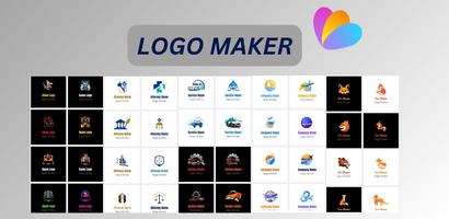 Logo Maker الملصق
