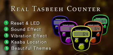 Real Digital Tasbeeh Counter