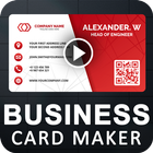Video Business Card Maker: Visiting Card Maker icône