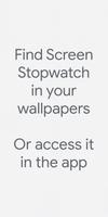 Screen Stopwatch Plakat