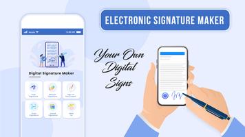 Electronic Signature Maker Plakat