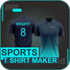 APK Sports T-shirt Maker&Designer