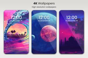 Digital Art Wallpaper & backgrounds 4K Offline App capture d'écran 3