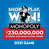Shop, Play, Win!® MONOPOLY icône
