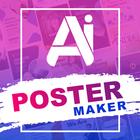 Ai Poster Maker, Flyers Design أيقونة