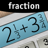 Icona Calcolatore di Frazione Plus
