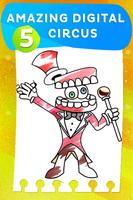 Digital Circus Pomni Coloring Screenshot 1
