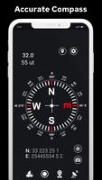 Digital Compass : GPS position Plakat