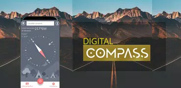 Bussola digitale - Mappa bussola & mappa ventosa