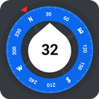 Digital compass أيقونة
