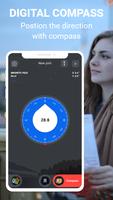 برنامه‌نما Super Digital Compass - GPS Map Pro New 2020 عکس از صفحه