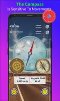 Super Real Digital GPS Compass Poster