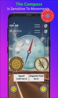 Super Real Digital GPS Compass poster